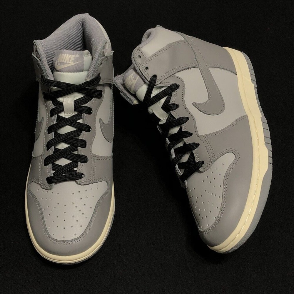 Nike Dunk High Gray Sail Womens Size 7/Mens Size 5.5 Aged Gray